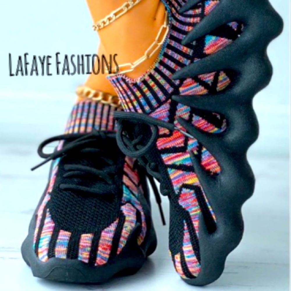 CASUAL SPORTS KNITTING SOFT COCONUT SHOES